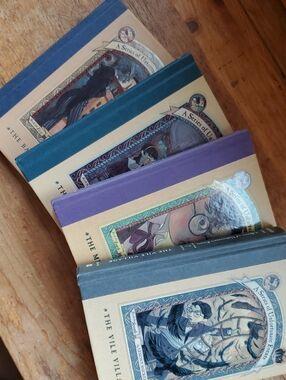 Series of Unfortunate Events- Lot Of 4